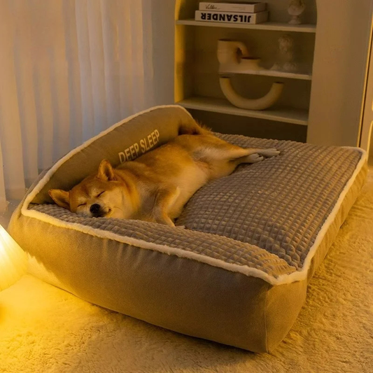 Orthopedic Dog Bed with Super Soft Washable Cover for Ultimate Joint Support