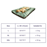 Orthopedic Dog Bed with Memory Foam Support and Washable Cover