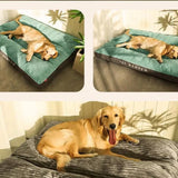 Orthopedic Dog Bed with Memory Foam Support and Washable Cover